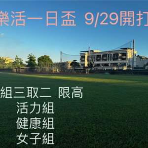 113年高雄市樂活盃慢速壘球錦標賽