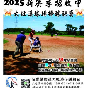2025第十七屆大肚溪協會理事長盃棒球錦標賽